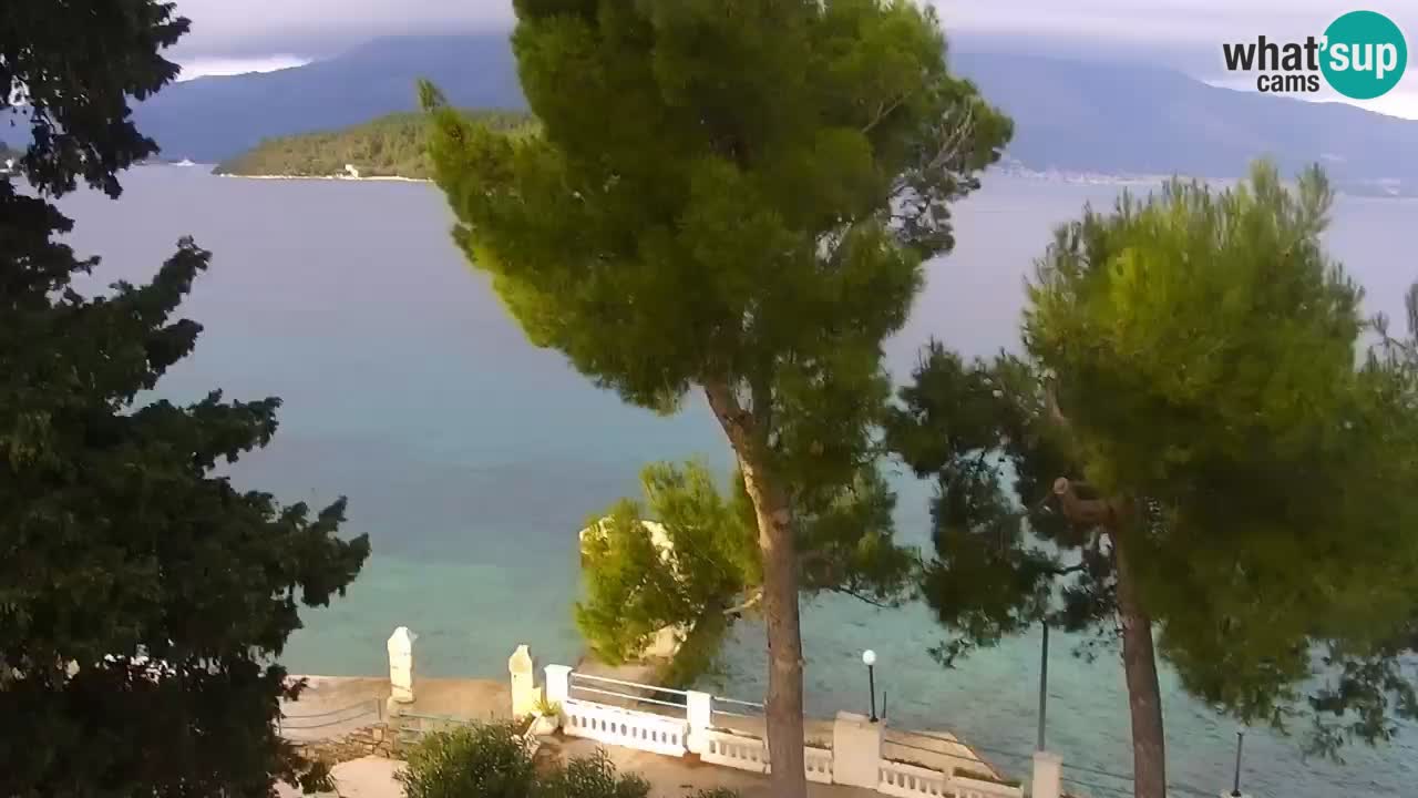 Lumbarda Resort live cam Curzola