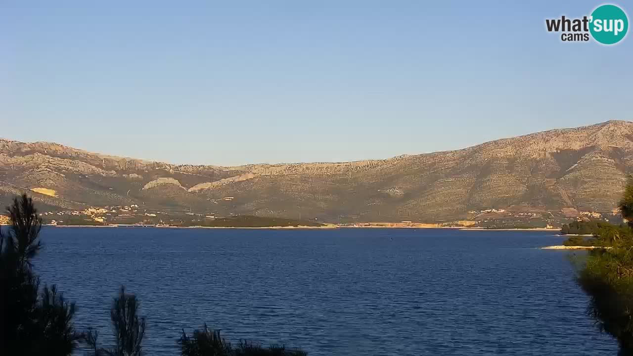 Lumbarda resort Webcam Korčula