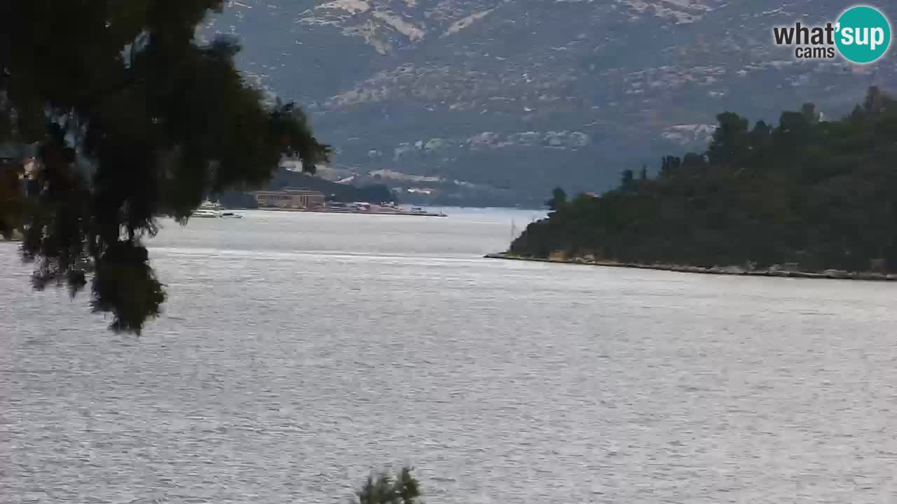 Lumbarda resort – livecam Korčula