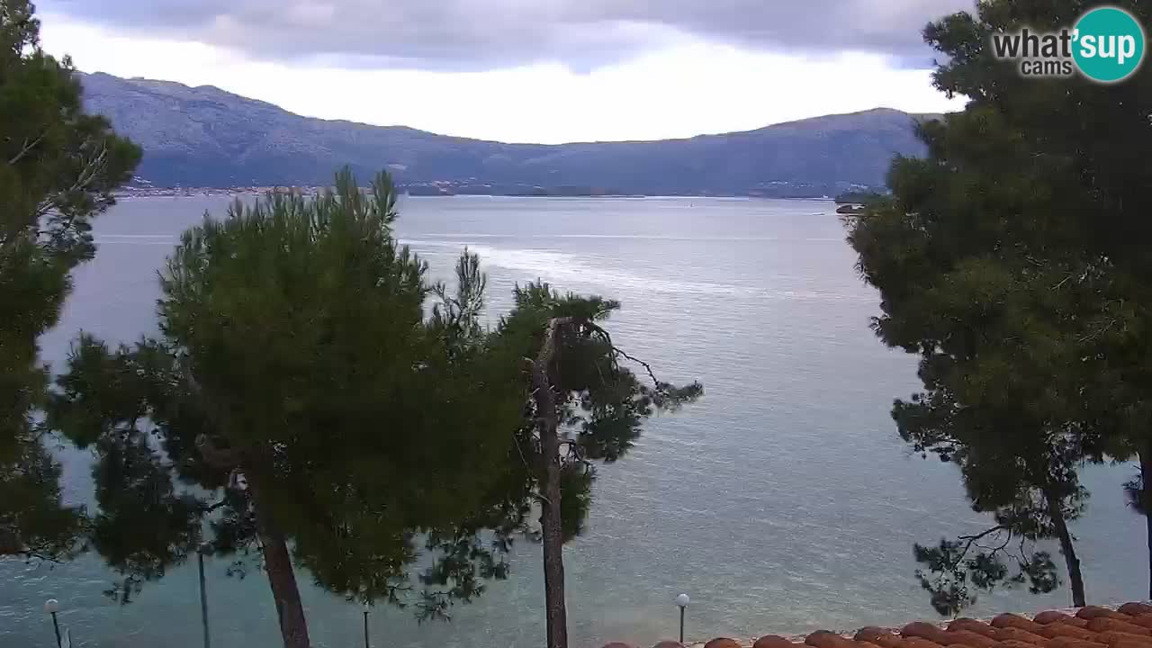 Lumbarda resort Webcam Korčula