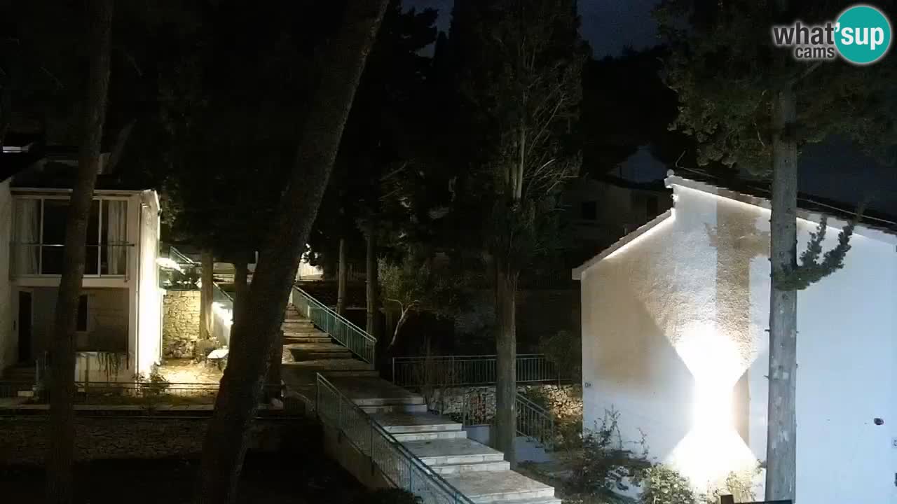 Lumbarda resort Web Kamera Korčula