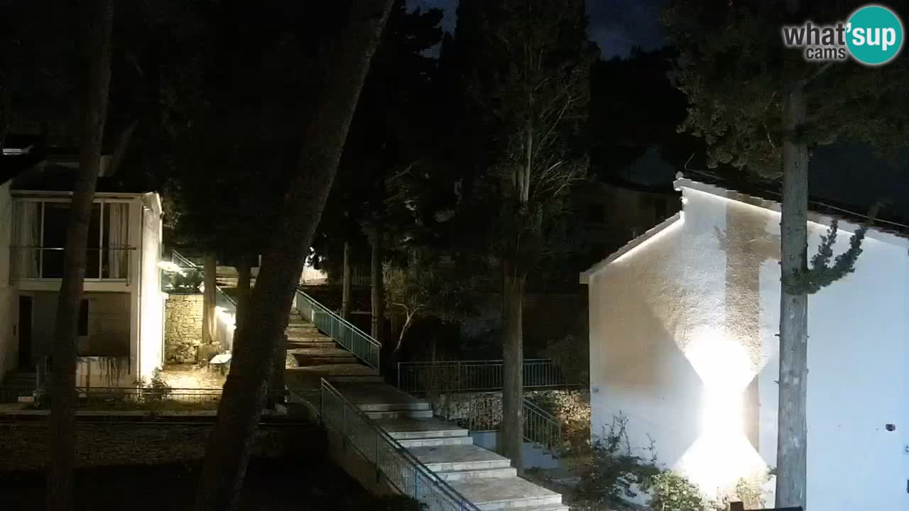 Lumbarda resort Web Kamera Korčula