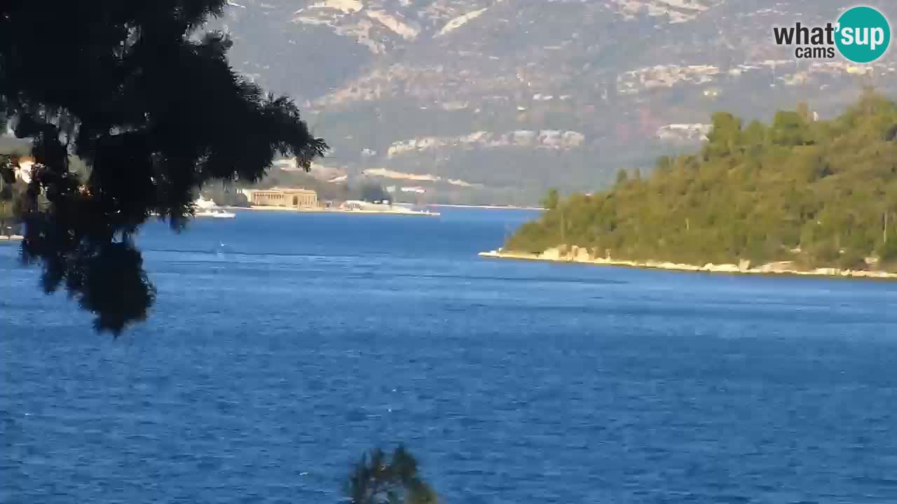 Lumbarda Resort camera en vivo Korčula