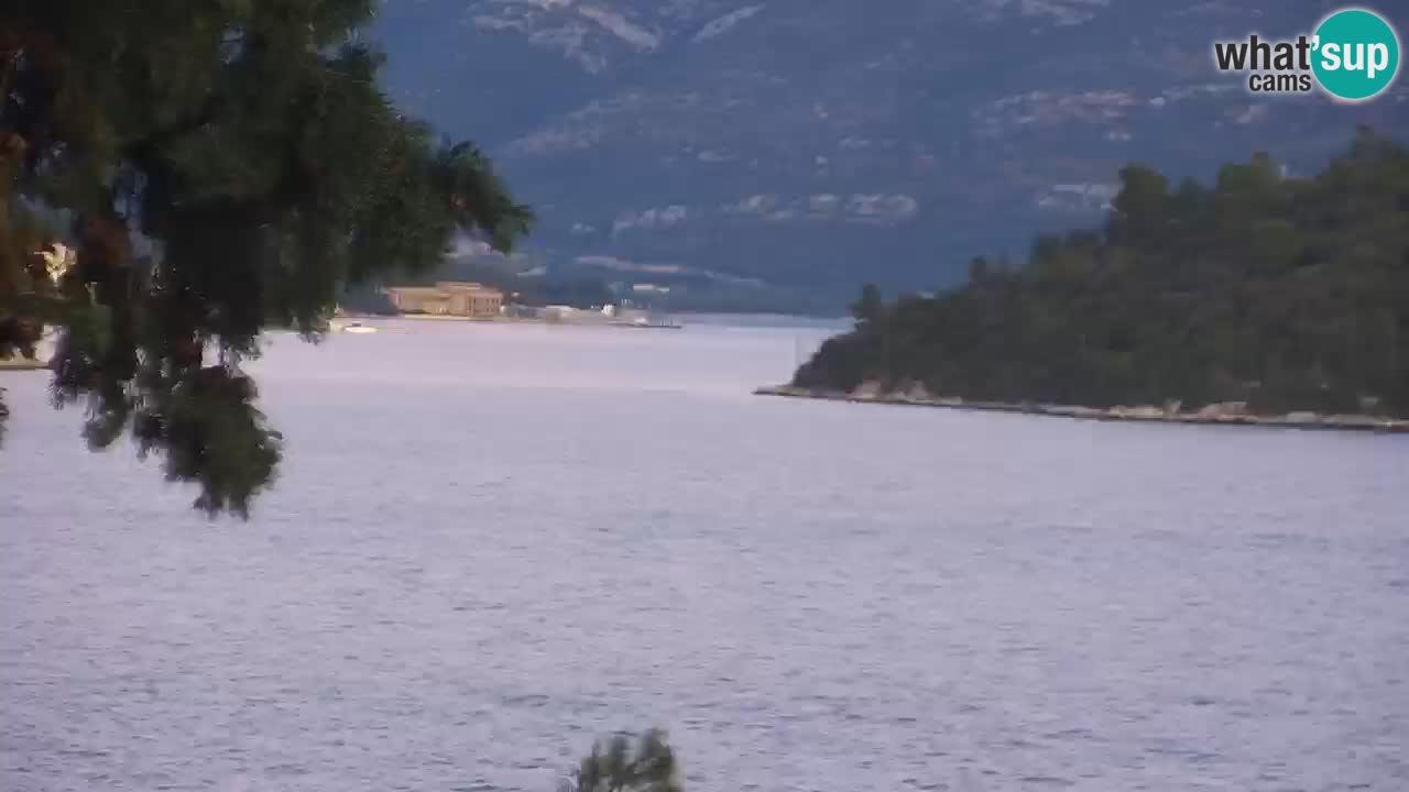 Lumbarda resort Webcam Korčula