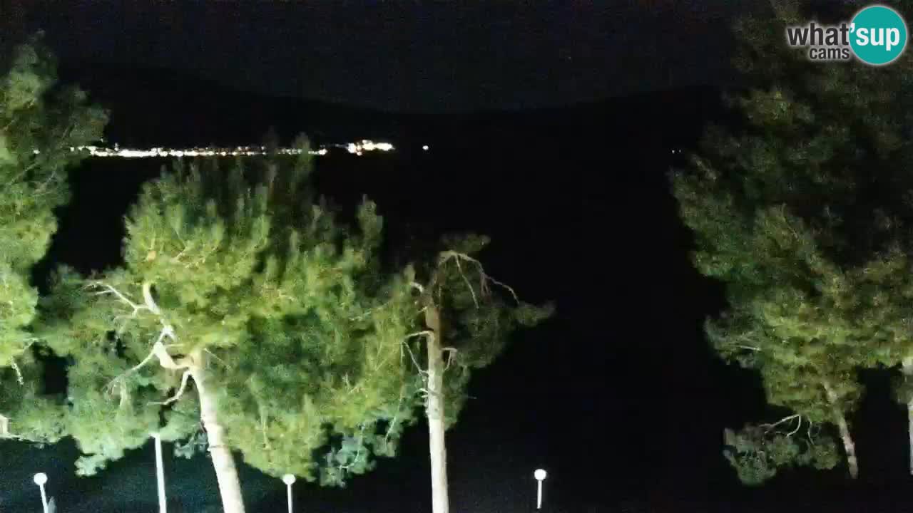 Lumbarda resort Spletna kamera Korčula