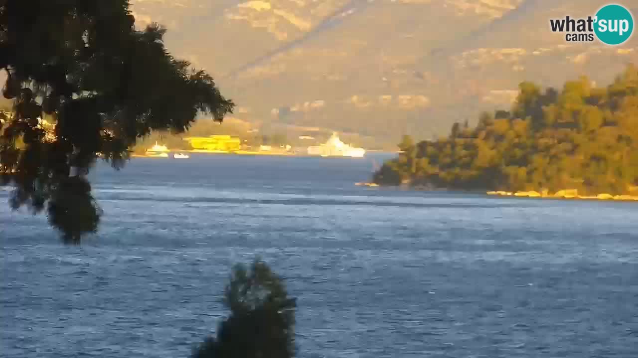 Lumbarda resort – livecam Korčula