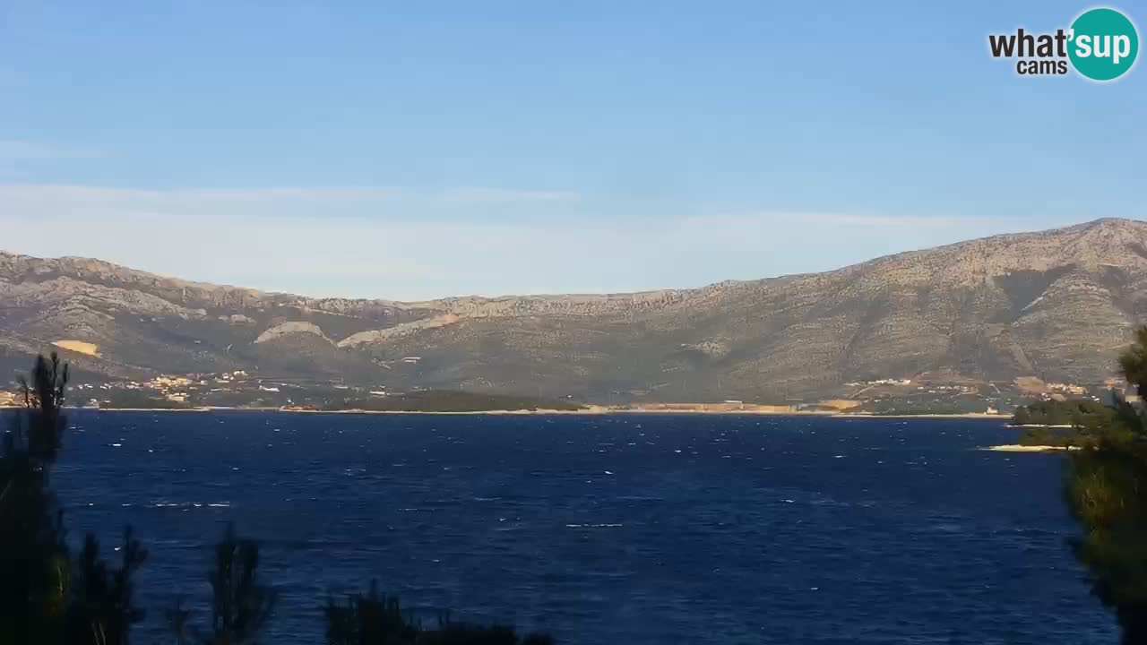Lumbarda resort Webcam Korčula