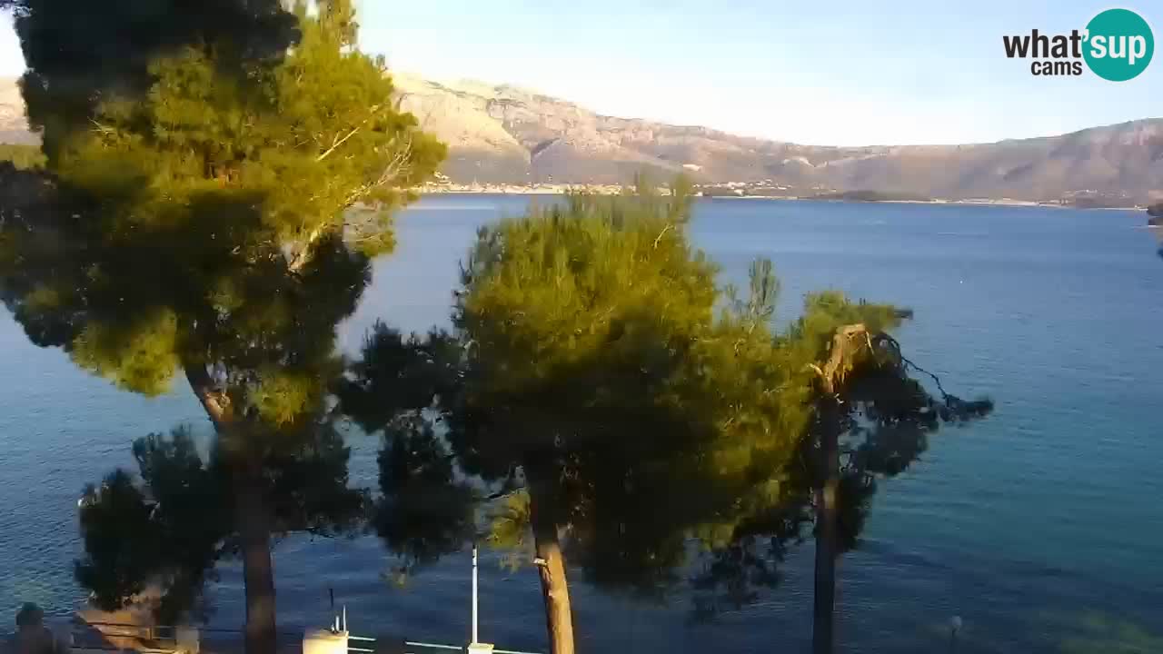 Lumbarda resort Webcam Korčula