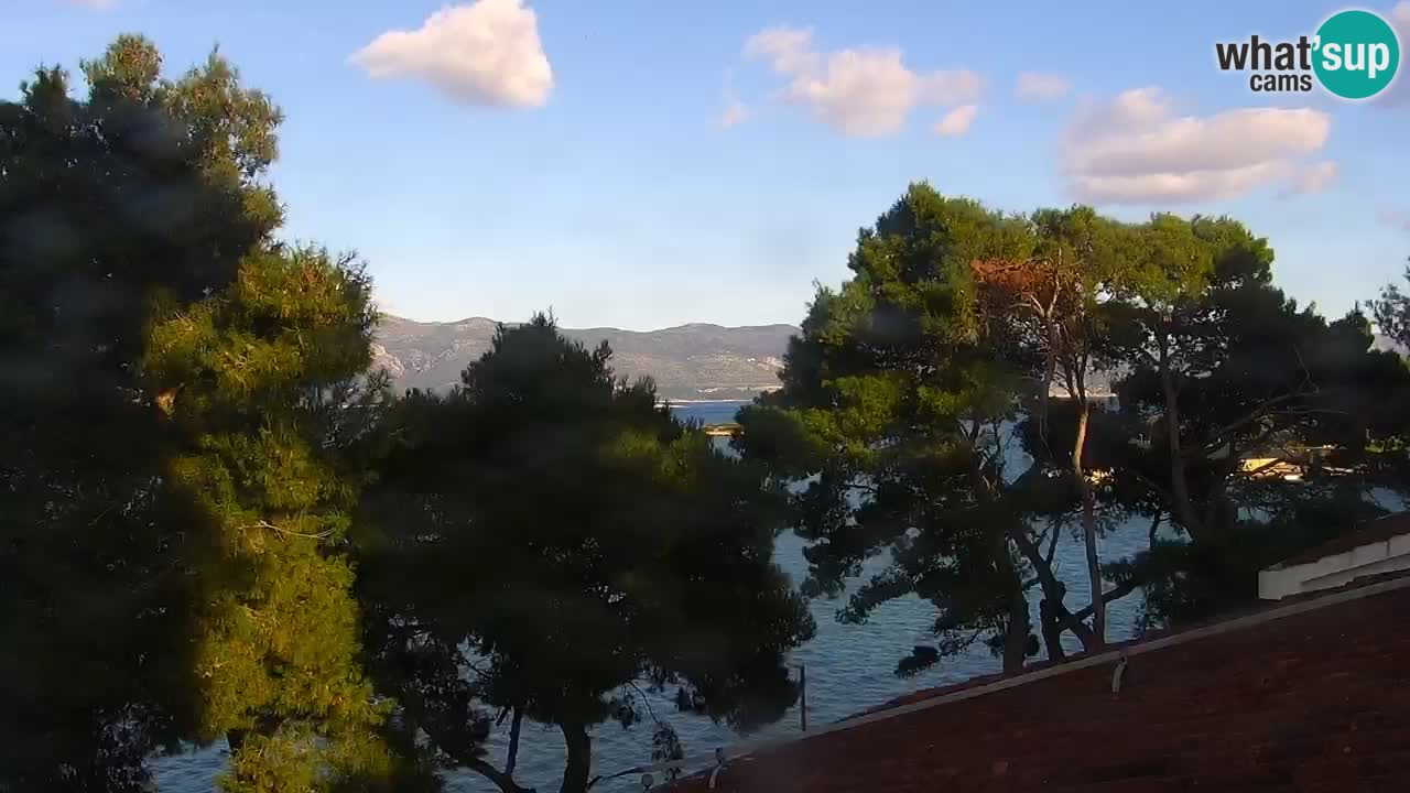 Lumbarda resort Webcam Korčula