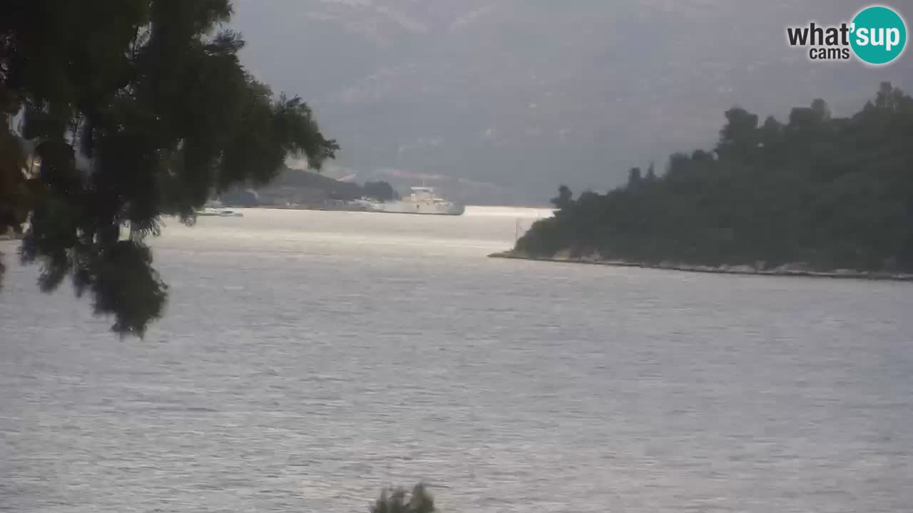 Lumbarda resort Web Kamera Korčula