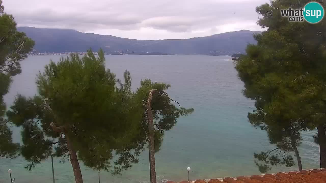 Lumbarda resort Webcam Korčula