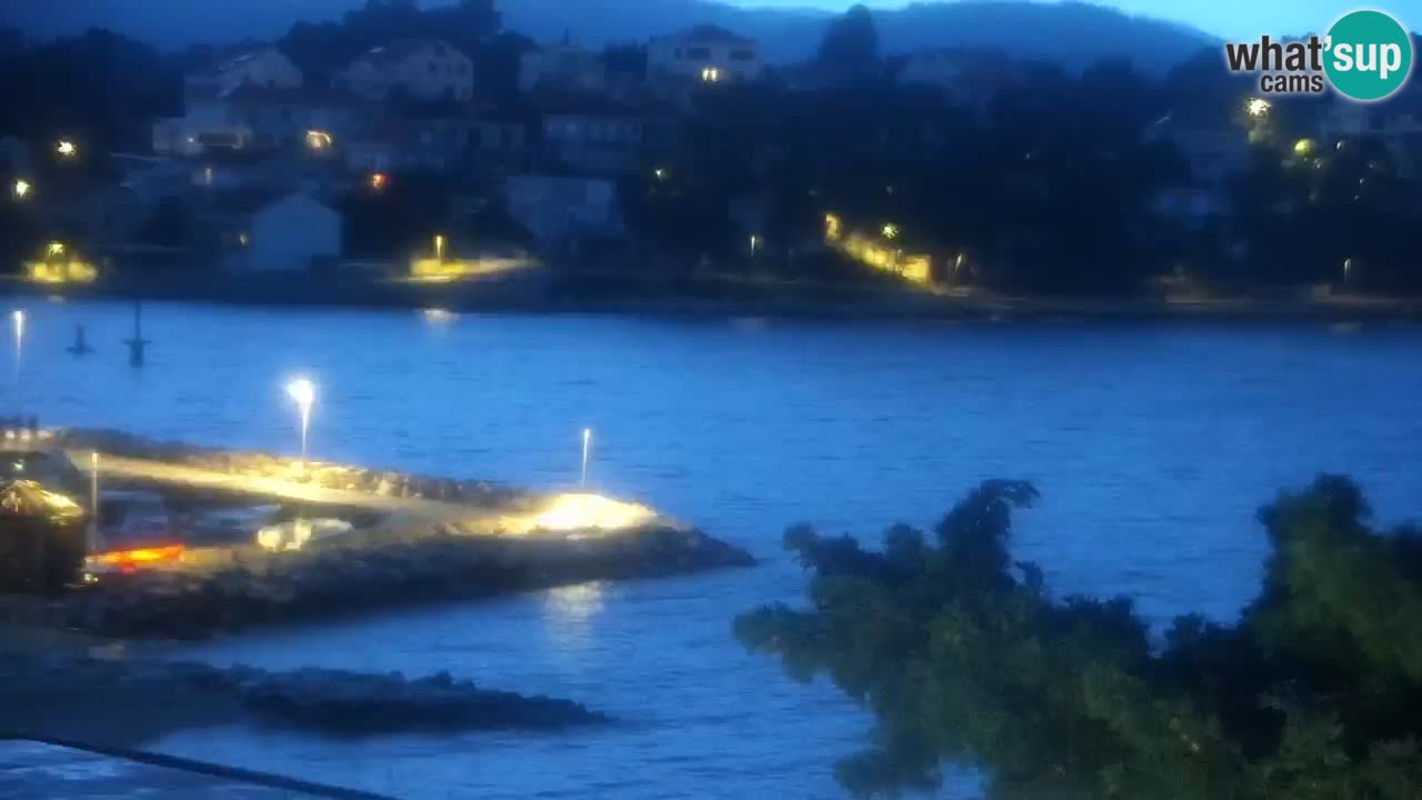 Lumbarda resort Web Kamera Korčula