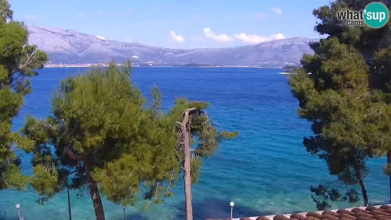 Lumbarda Resort camera en vivo Korčula