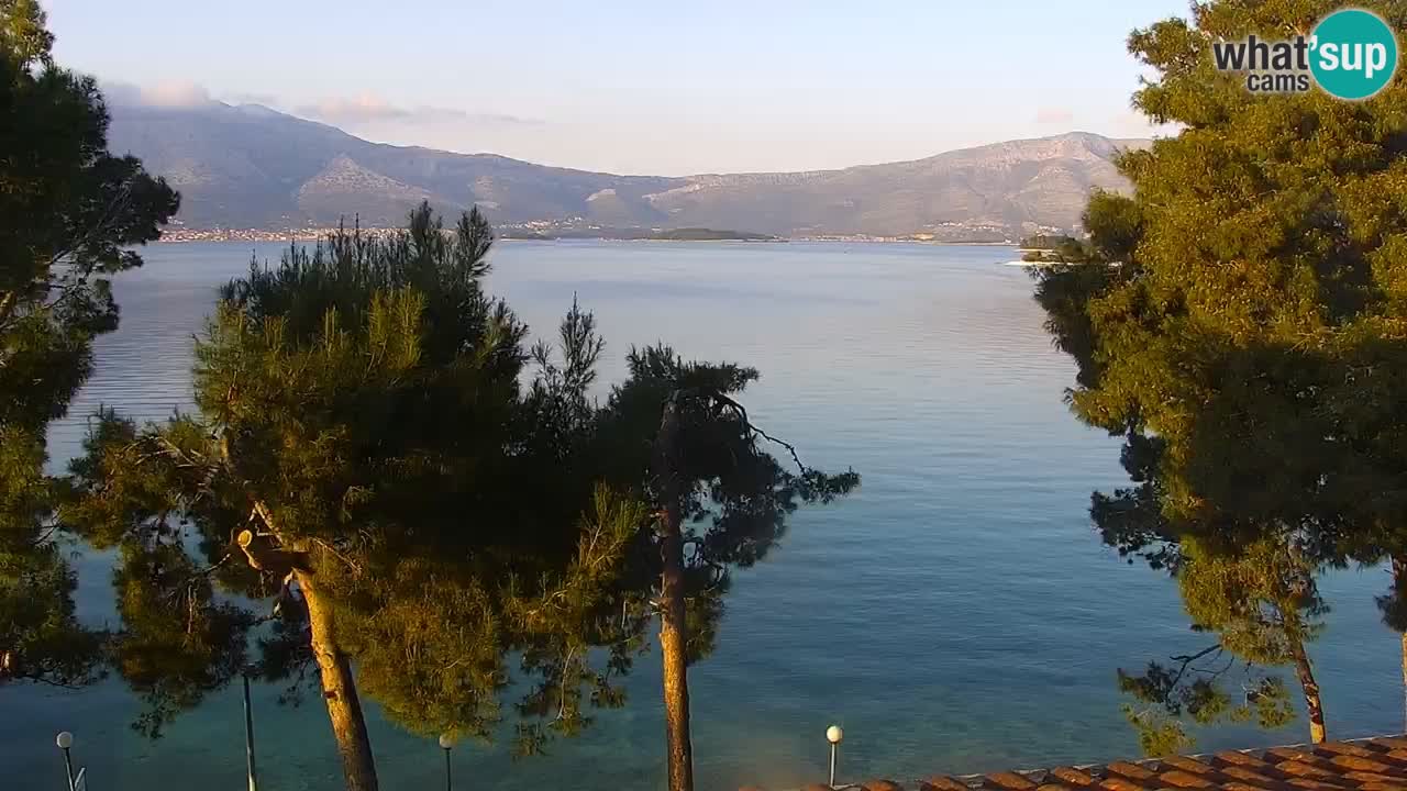 Lumbarda resort – livecam Korčula