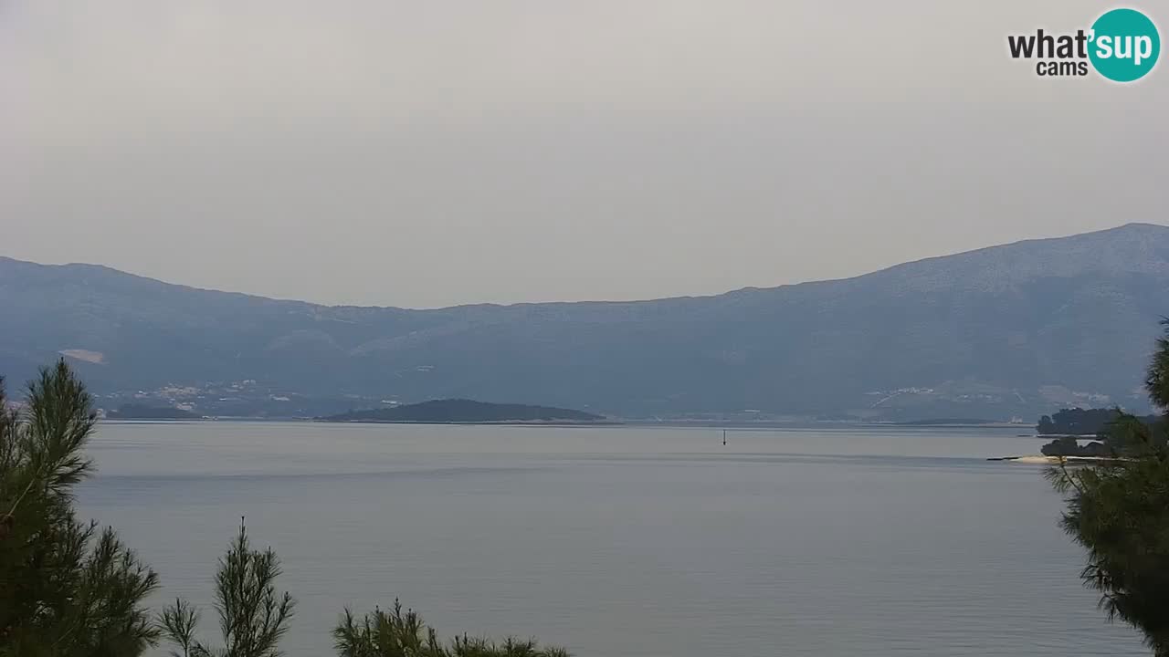 Lumbarda Resort live cam Curzola