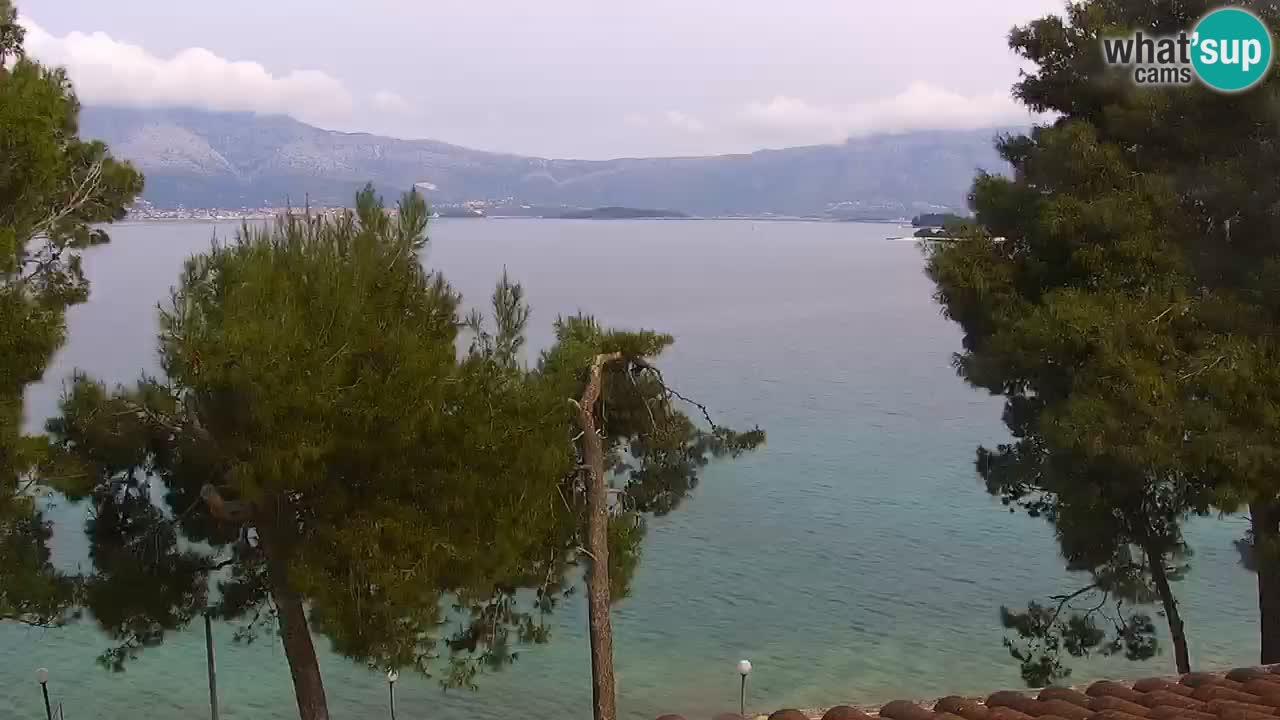 Lumbarda resort Webcam Korčula