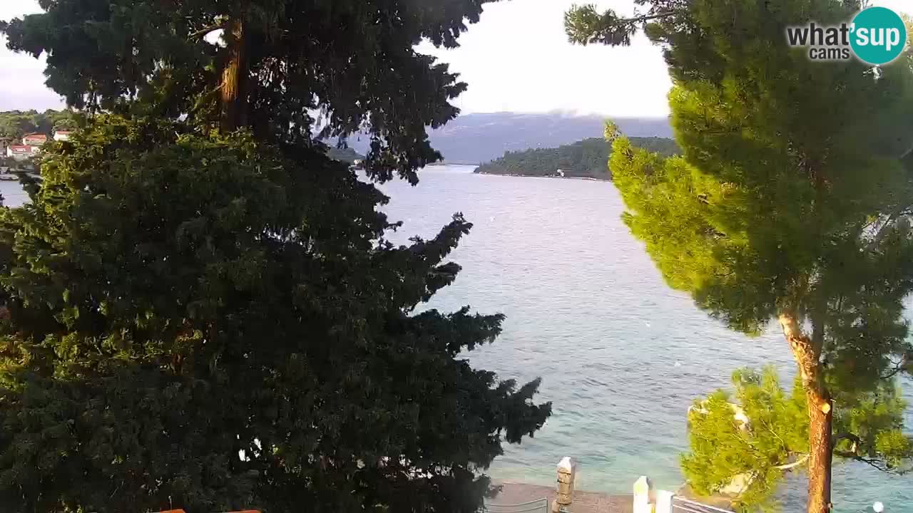 Lumbarda resort – livecam Korčula