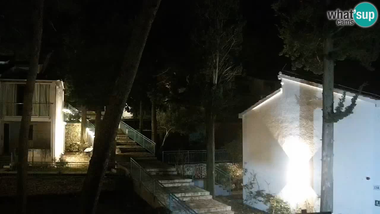Lumbarda resort Spletna kamera Korčula