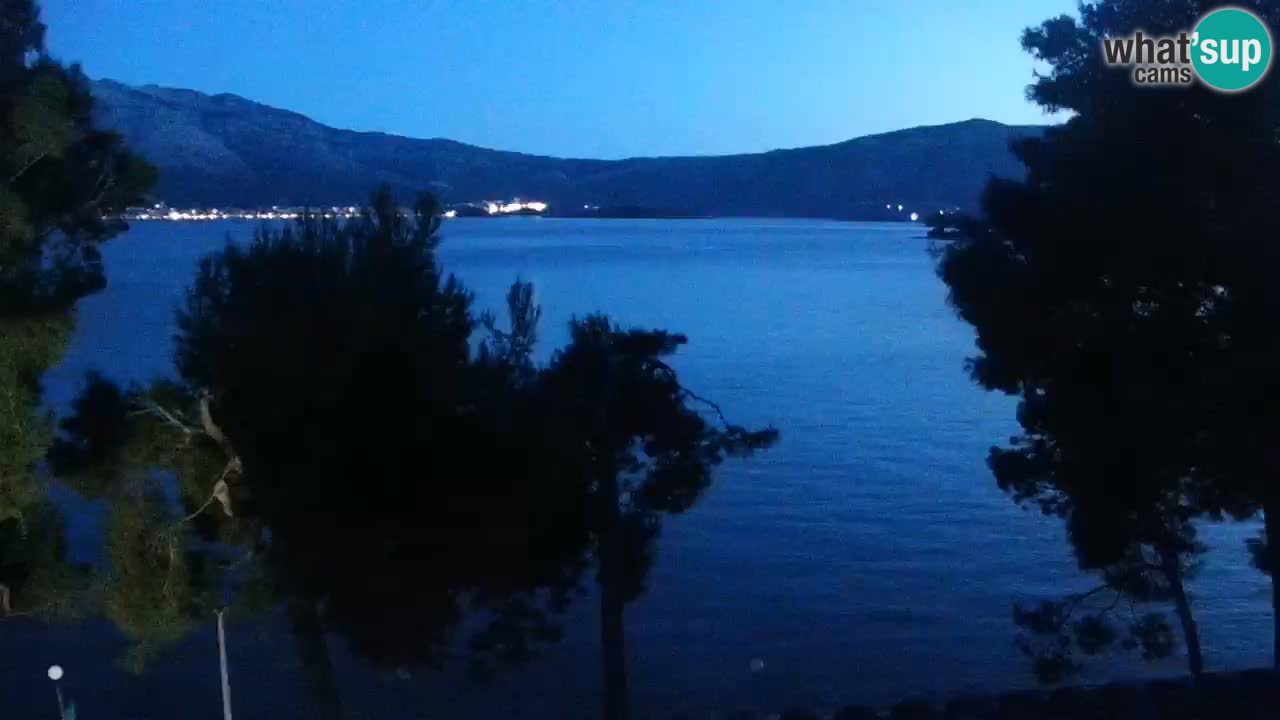 Lumbarda resort Webcam Korčula