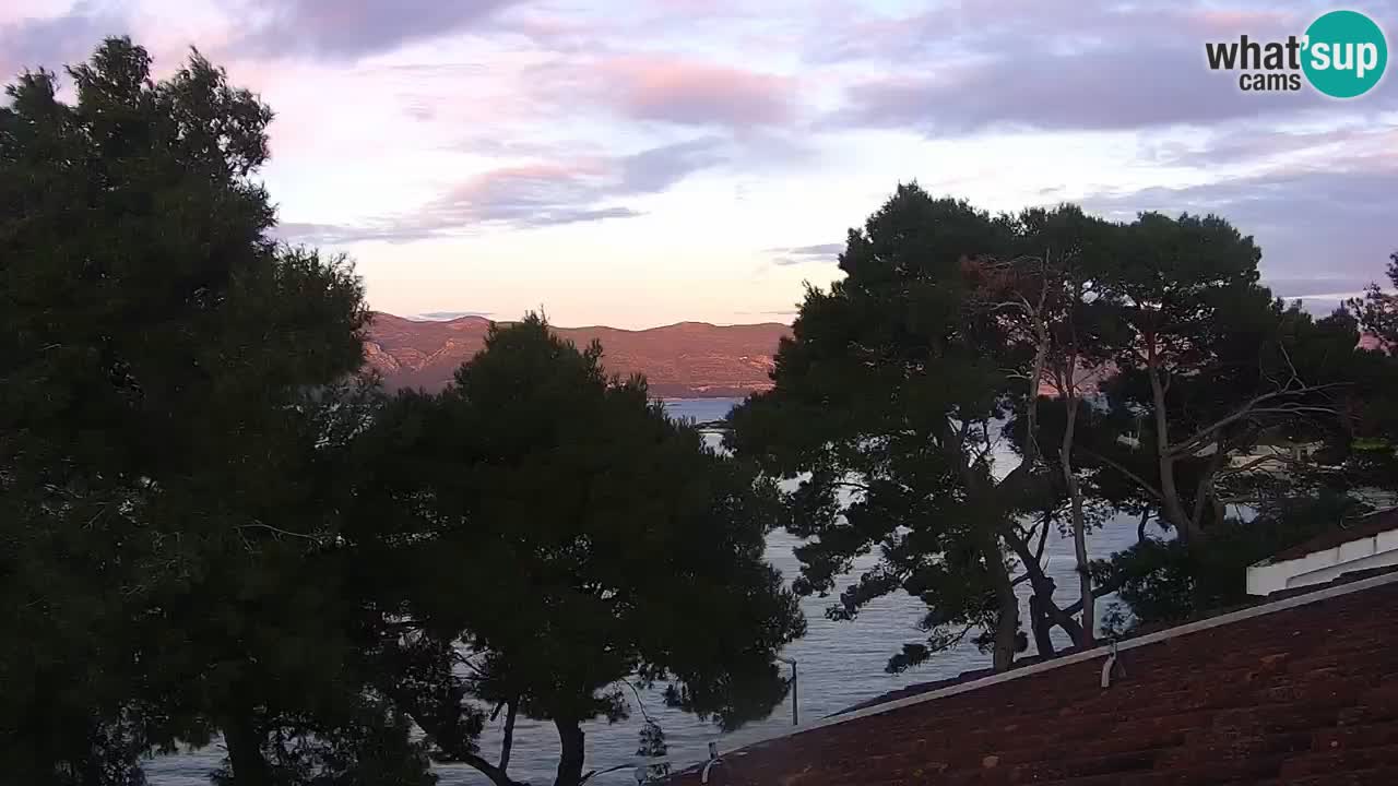 Lumbarda resort Webcam Korčula