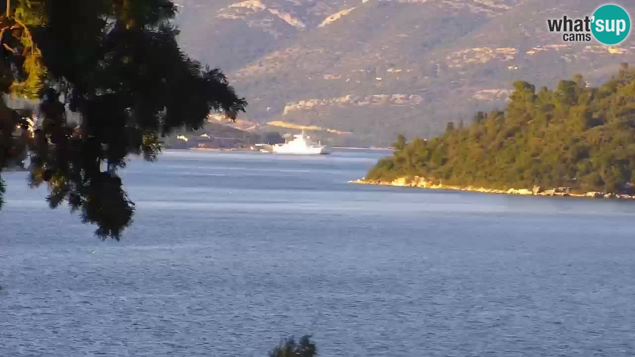 Lumbarda resort – livecam Korčula