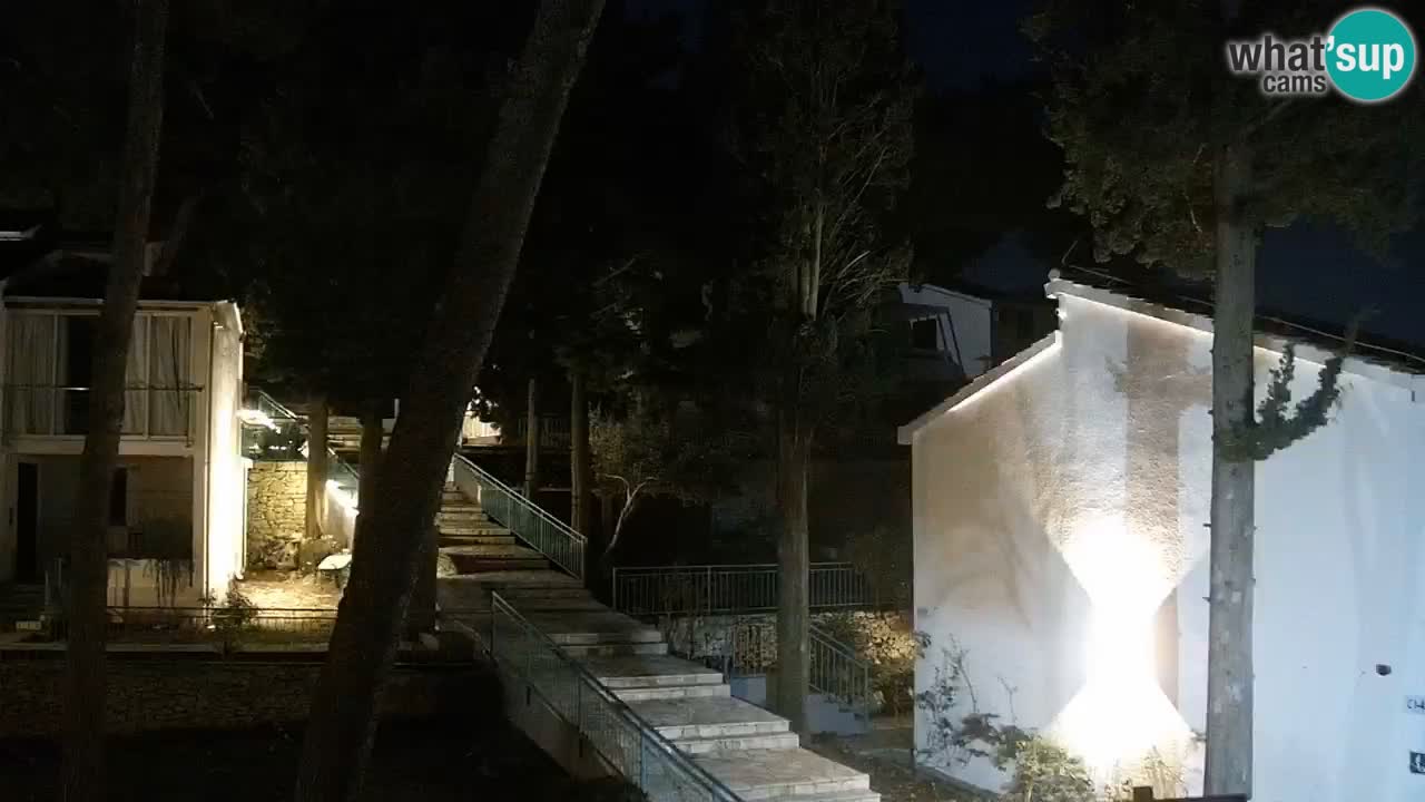 Lumbarda resort Spletna kamera Korčula