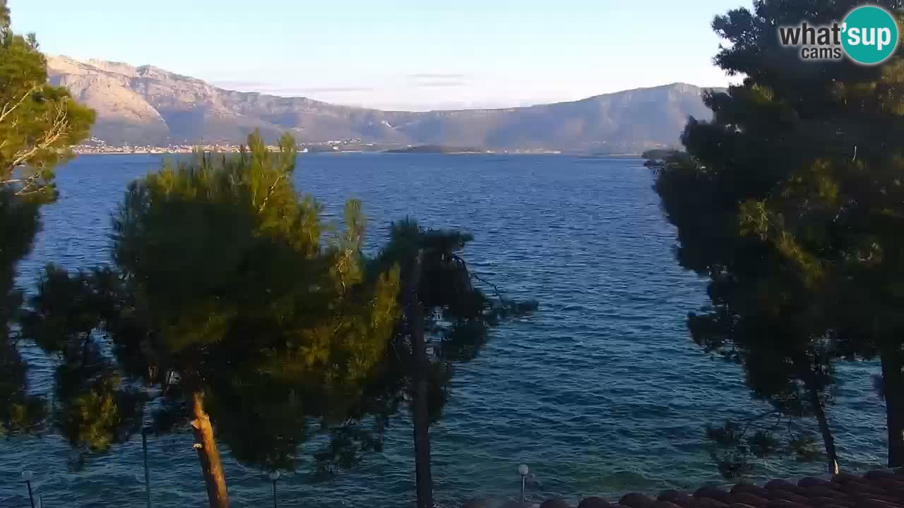 Lumbarda Resort camera en vivo Korčula