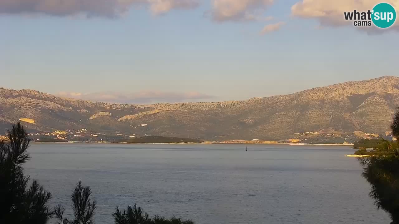Lumbarda resort Webcam Korčula