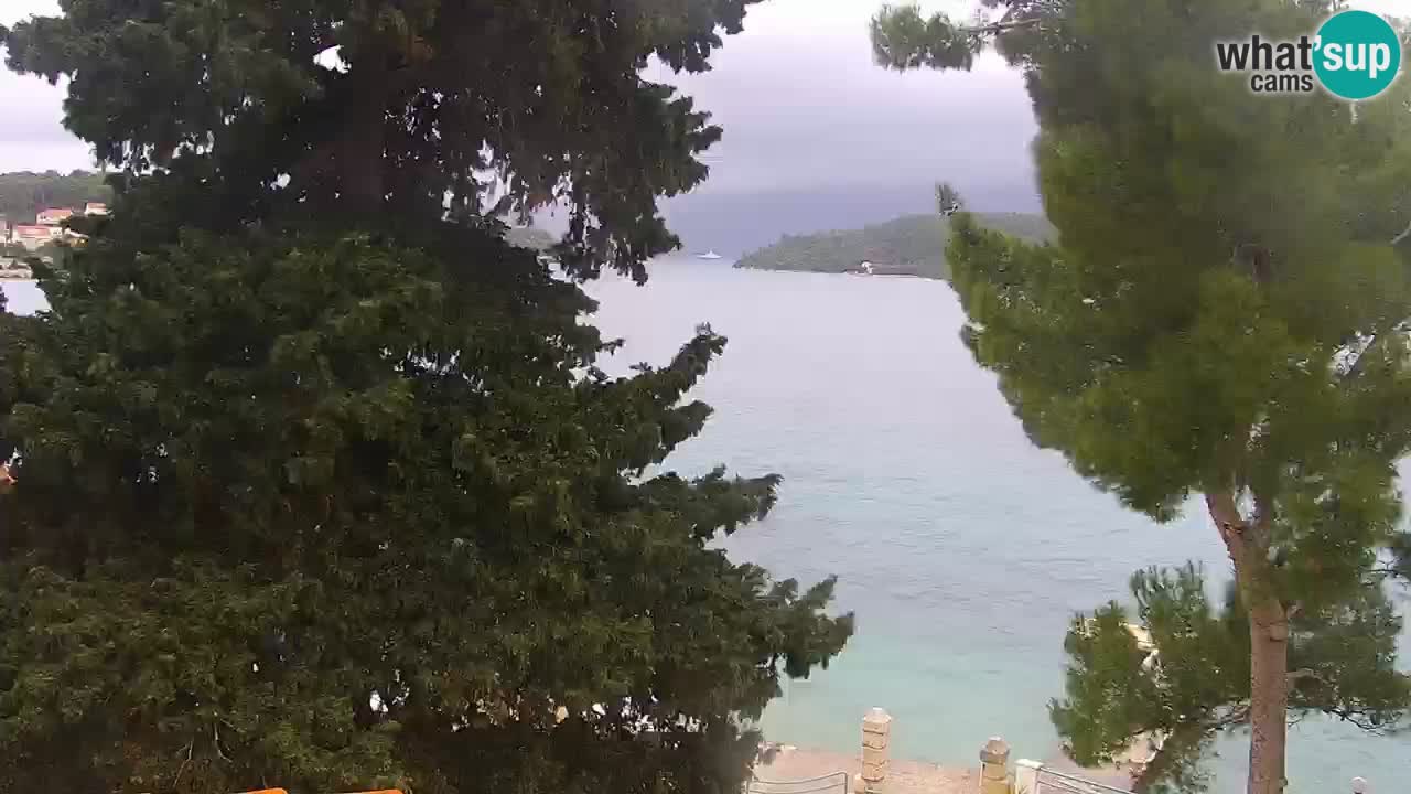 Lumbarda resort Web Kamera Korčula