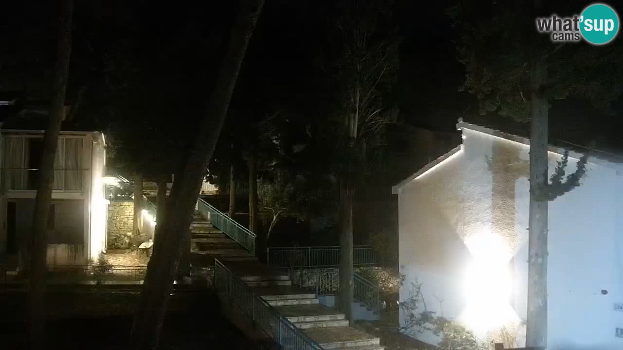 Lumbarda resort Spletna kamera Korčula