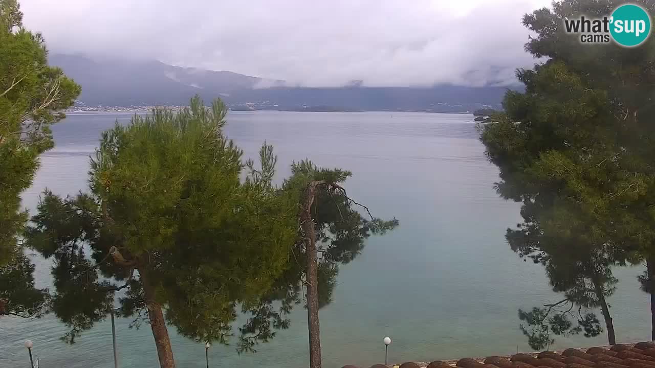 Lumbarda Resort live cam Curzola