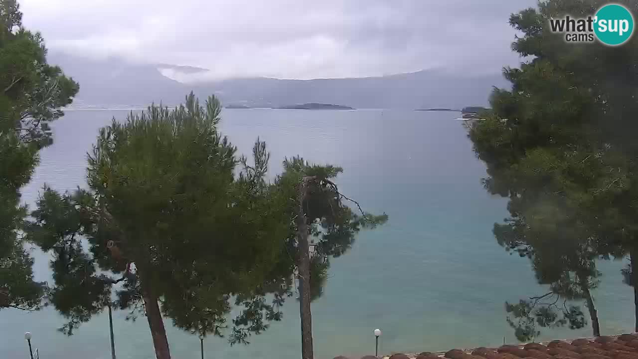Lumbarda resort Webcam Korčula