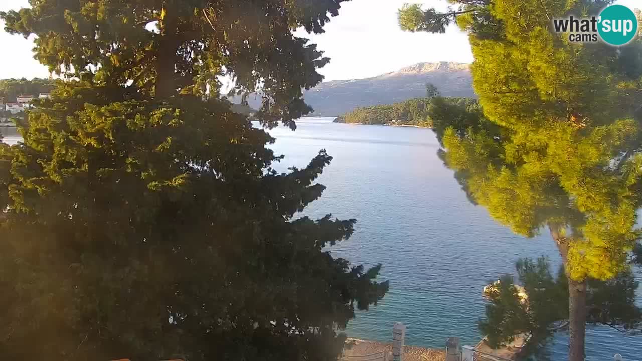 Lumbarda Resort webcam Kurzel