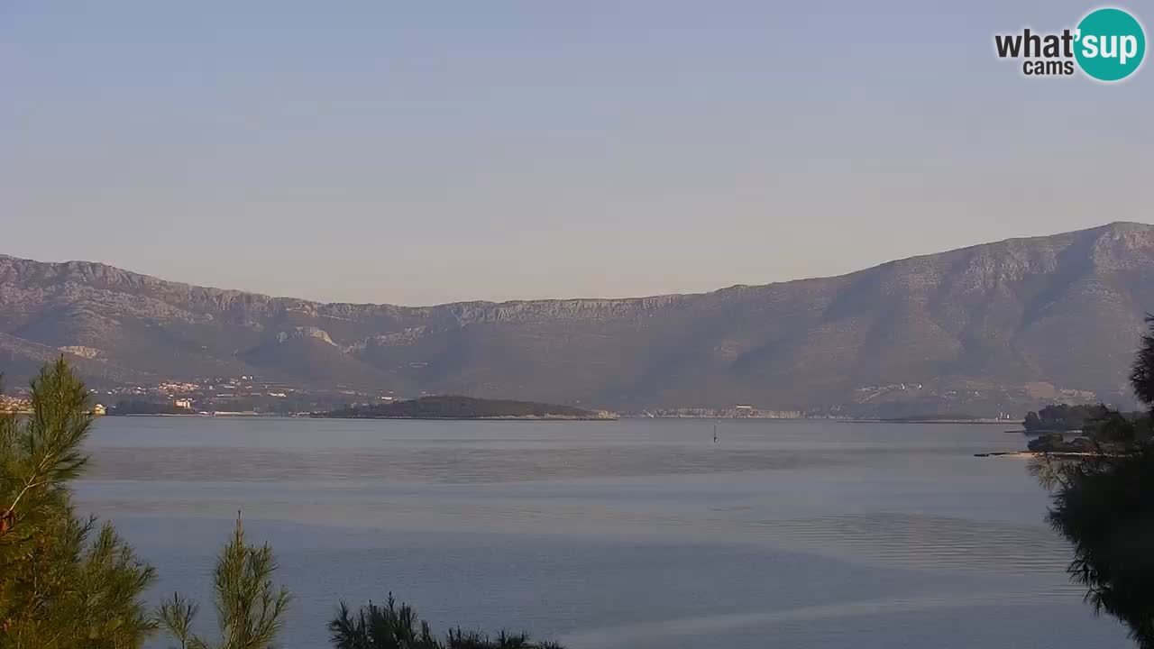 Lumbarda resort Webcam Korčula