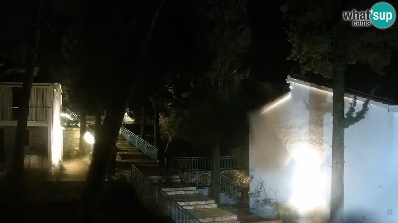 Lumbarda resort Spletna kamera Korčula