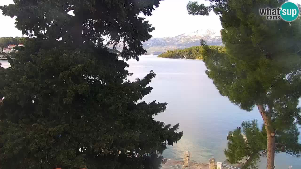 Lumbarda Resort camera en vivo Korčula