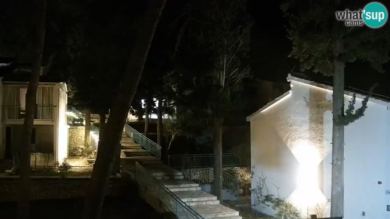 Lumbarda resort Web Kamera Korčula