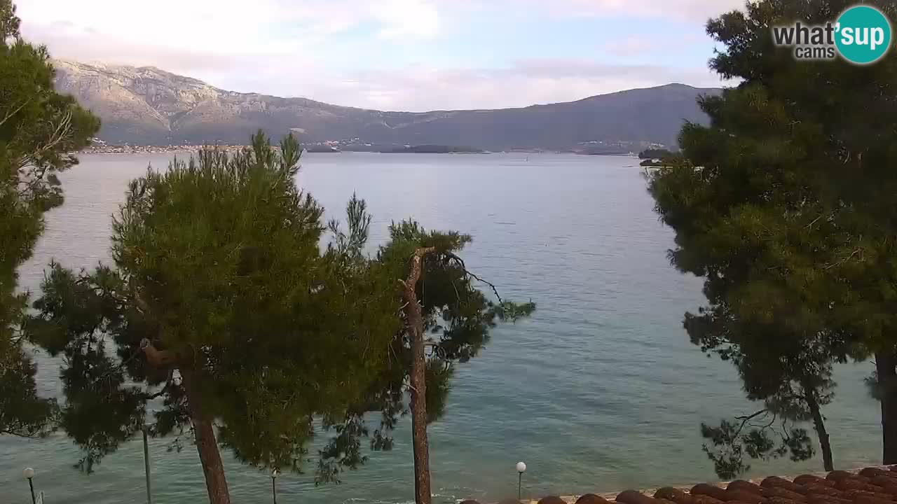Lumbarda resort Webcam Korčula