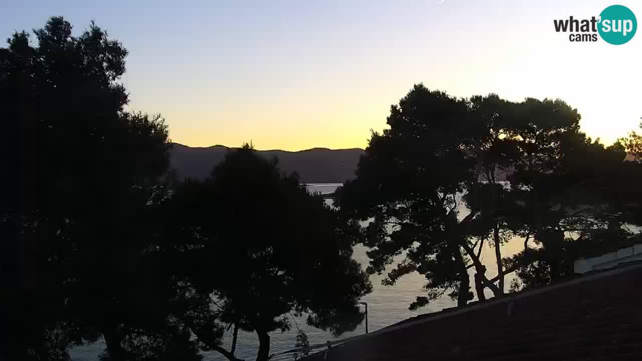 Lumbarda resort Web Kamera Korčula