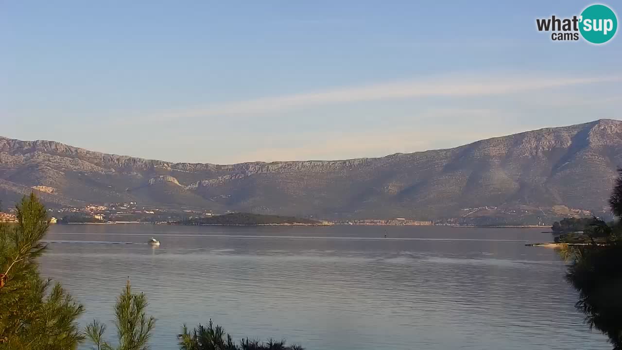 Lumbarda Resort camera en vivo Korčula