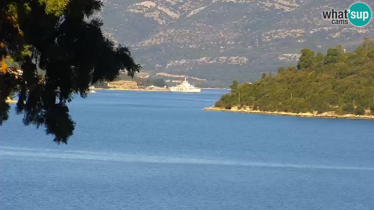 Lumbarda Resort webcam Kurzel