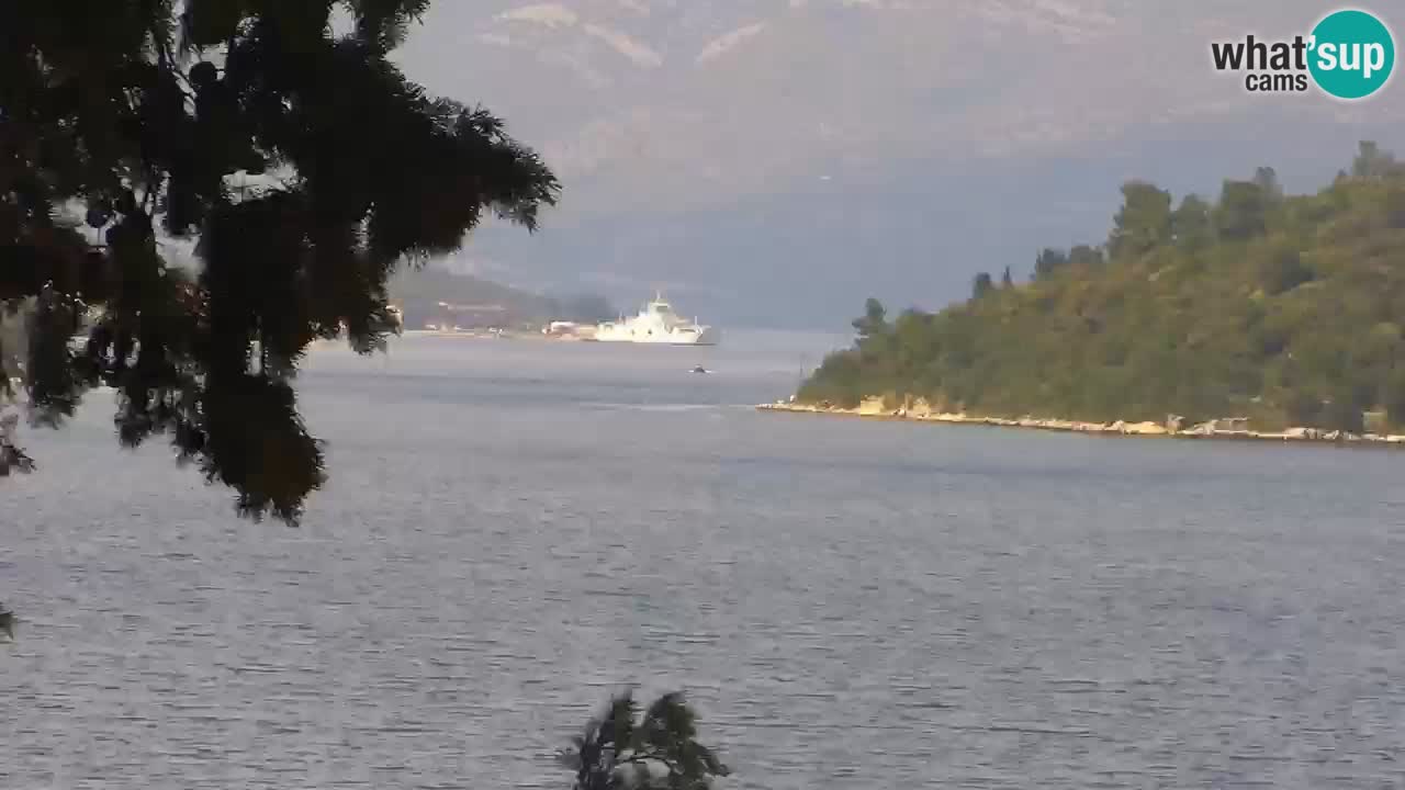 Lumbarda Resort live cam Curzola