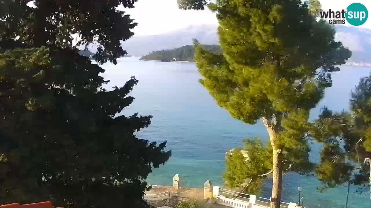 Lumbarda Resort live cam Curzola