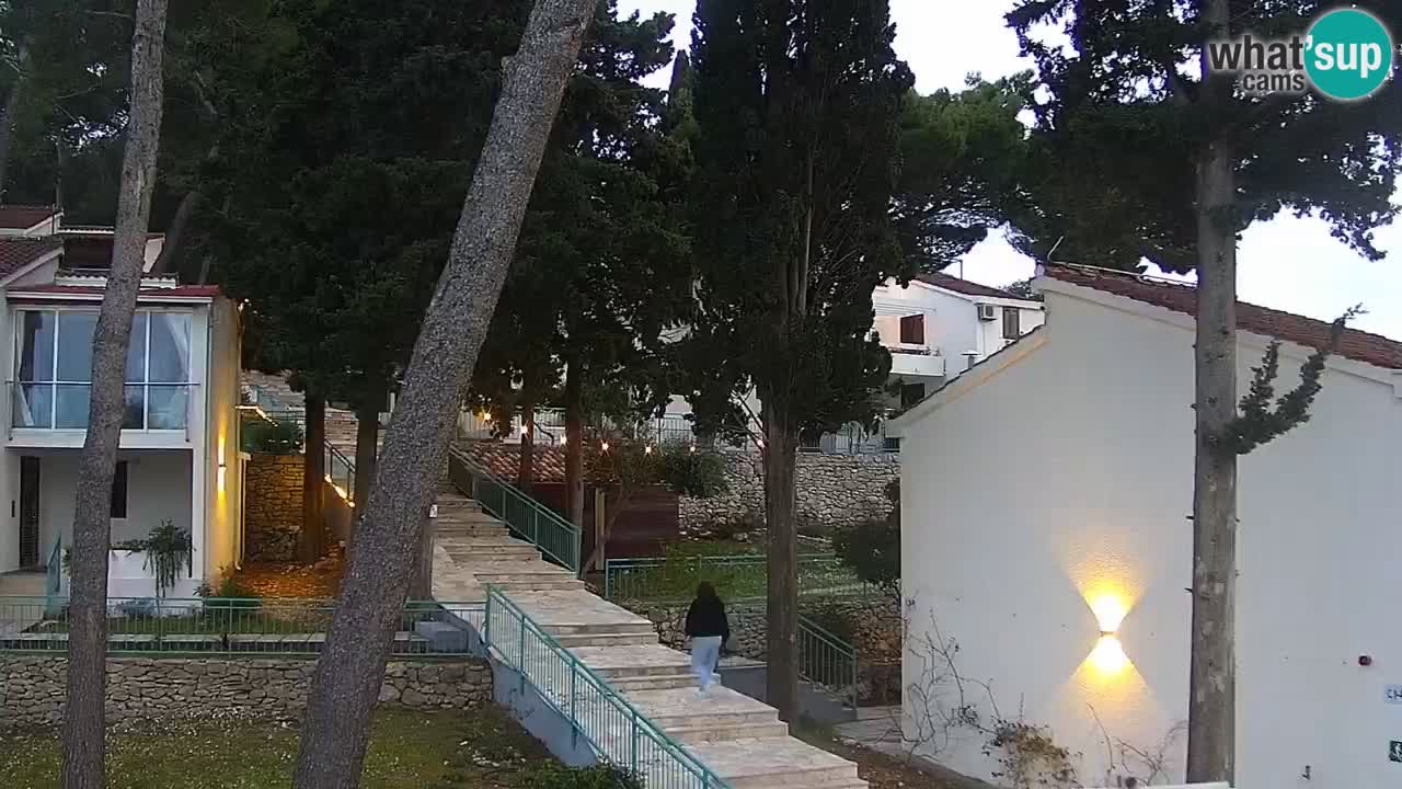 Lumbarda resort Spletna kamera Korčula