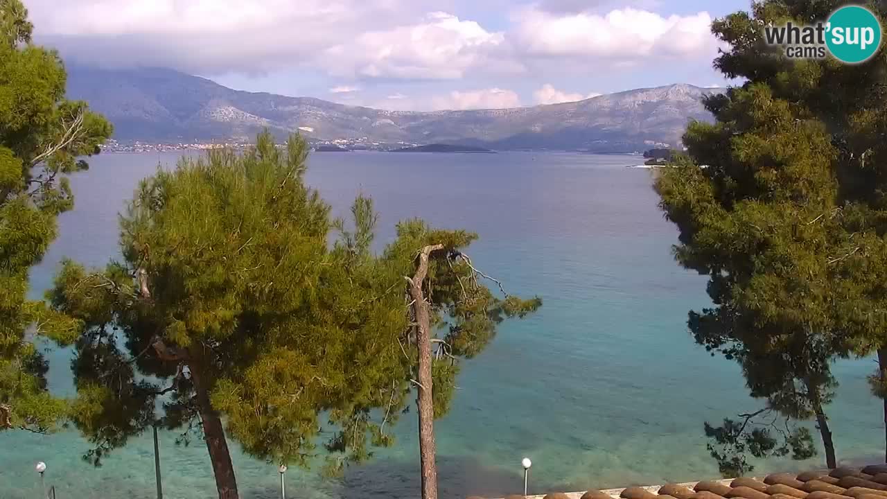 Lumbarda resort Webcam Korčula