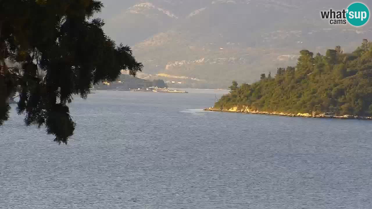 Lumbarda Resort live cam Curzola