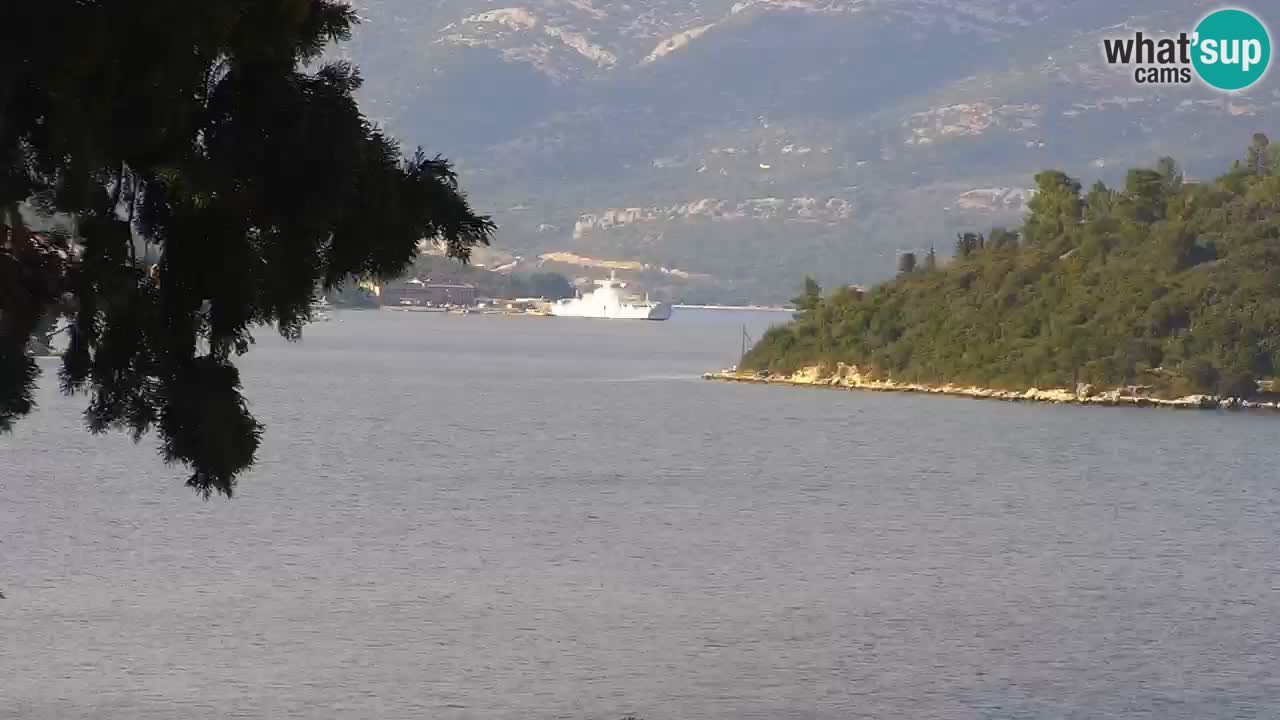 Lumbarda Resort live cam Curzola