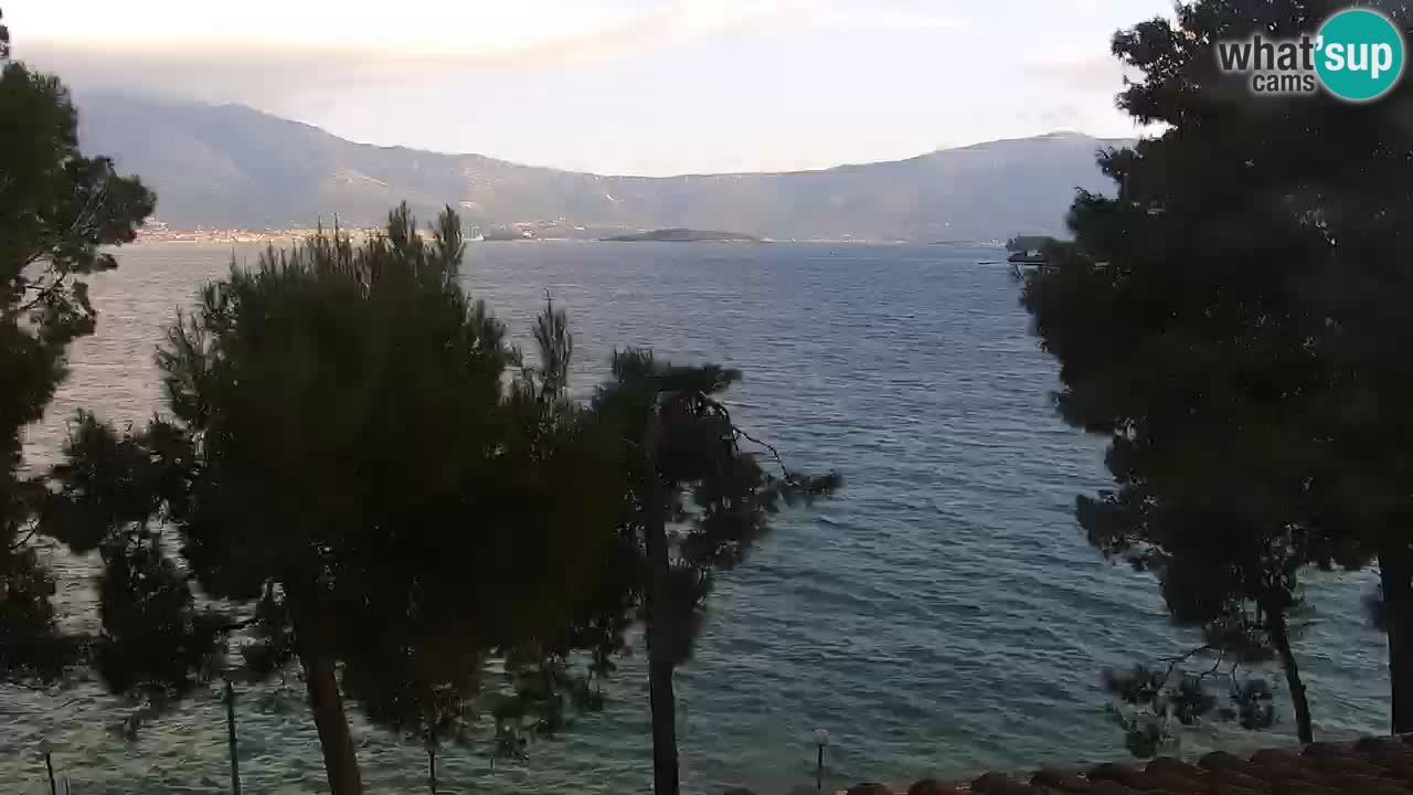 Lumbarda resort Webcam Korčula