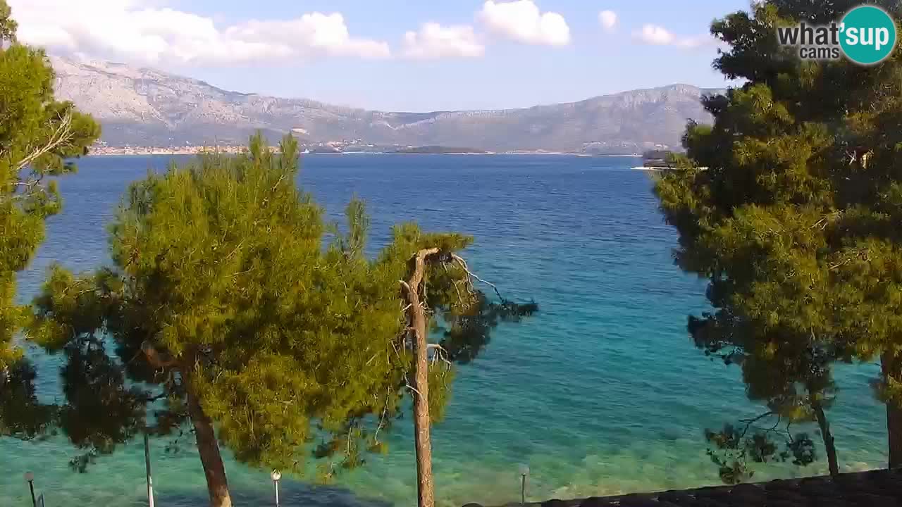 Lumbarda resort Webcam Korčula