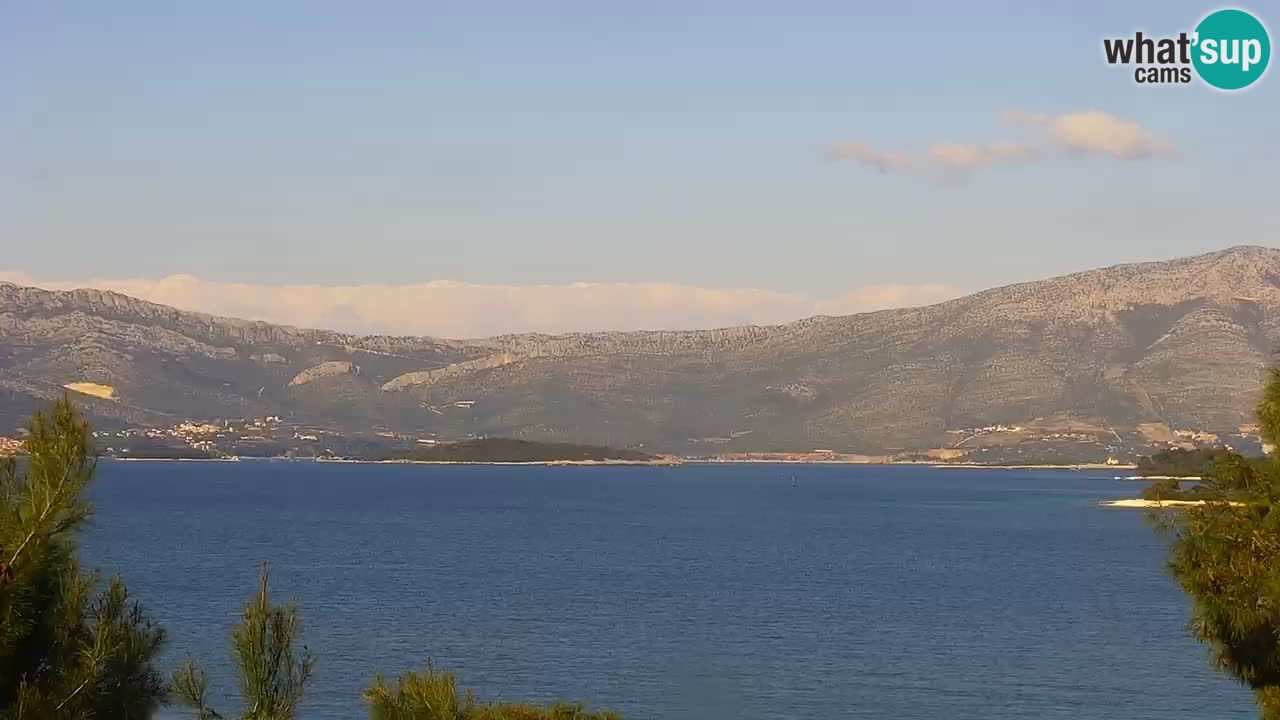 Lumbarda resort Webcam Korčula